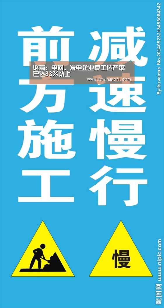 必赢:电网、发电企业复工达产率已达83%以上(图2) 必赢官网